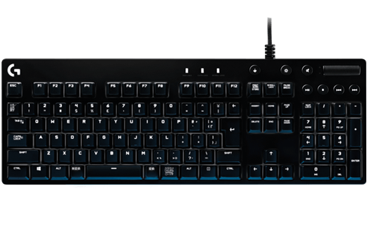 G610 ORION BLUE ロジクールのゲーミングキーボード青軸の使いやすさや打ち心地をレビュー